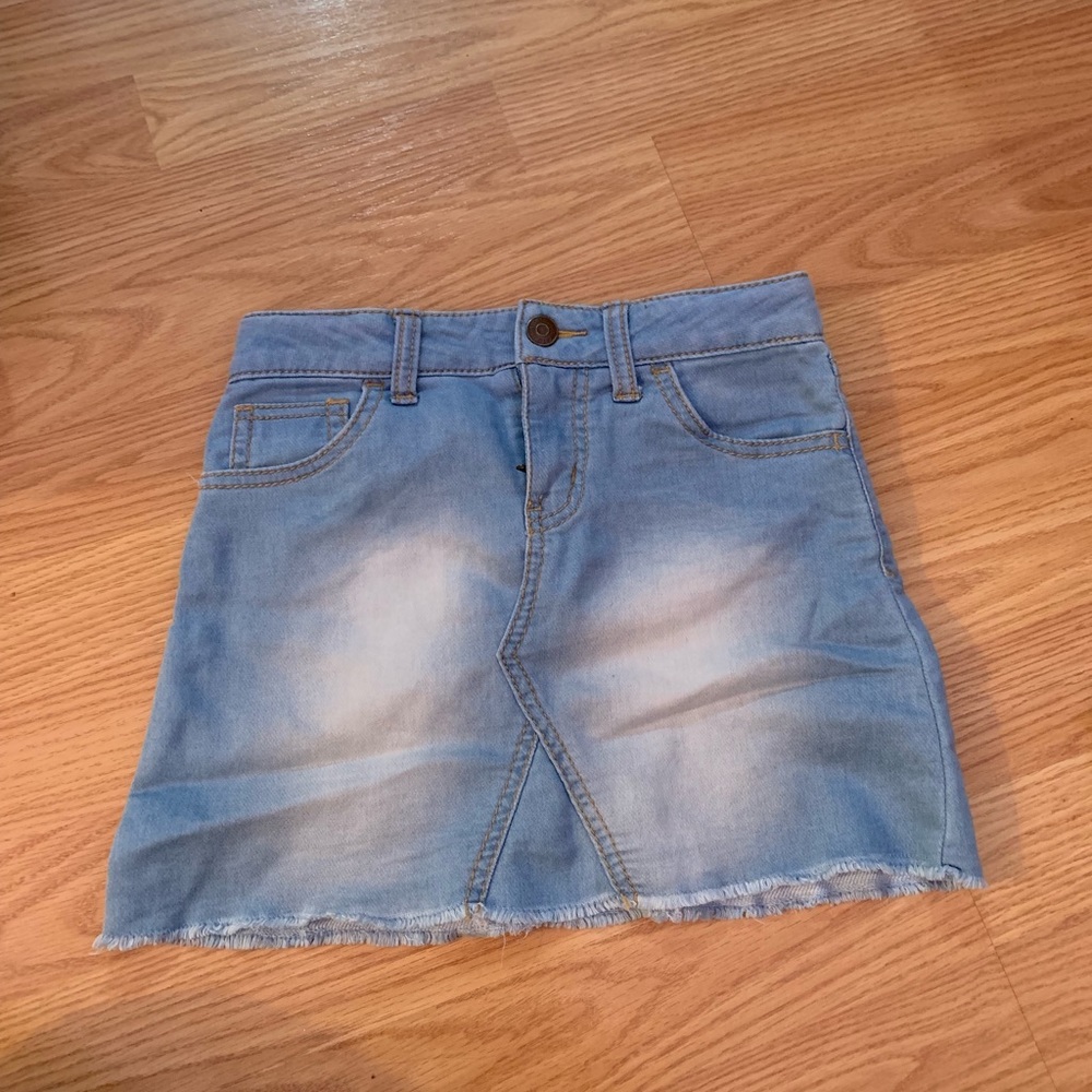 cat & jack jean skirt